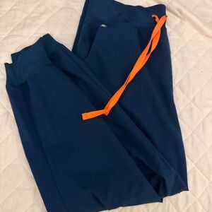 FIGS high waisted Zamora jogger deep reef